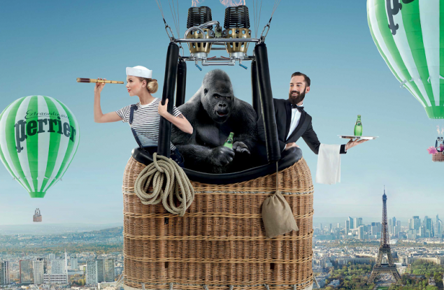 Изживей необикновеното, пий Perrier