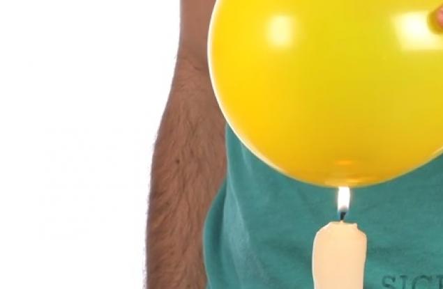 Водата и огънят застават един срещу друг в този експеримент