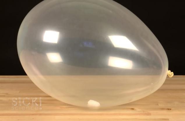 Как да си направим балон от сух лед