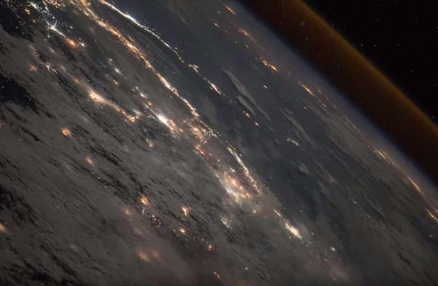 Невероятно видео показва как изглежда изстрелването на ракета от Космоса