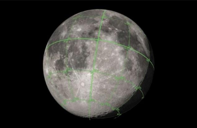 NASA създаде триизмерна карта на Луната