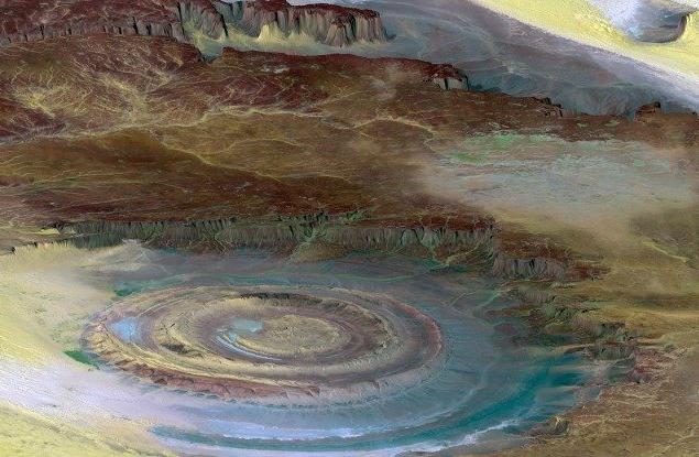 Учените още не знаят какъв е произходът на „Окото на Сахара“ 