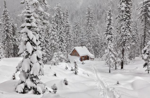 20 вълшебни и уютни къщички, отрупани с пухкав сняг