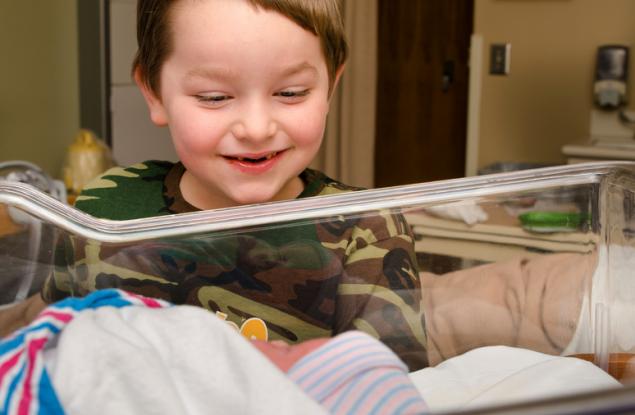 Когато малките дечица се срещнат с новия живот