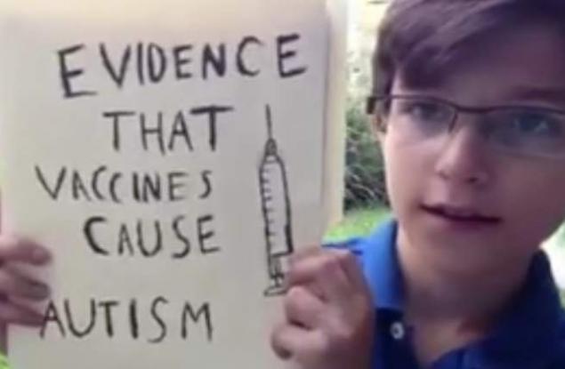 12-годишно момче събра всички доказателства, че ваксините причиняват аутизъм
