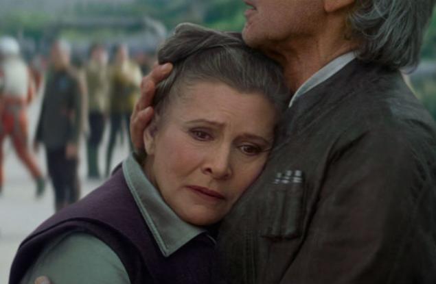 Кари Фишър вече е била приключила работата по Епизод VIII