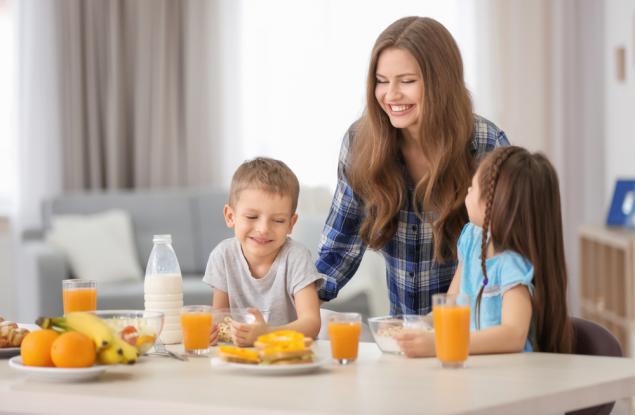 Колко е важна закуската за децата