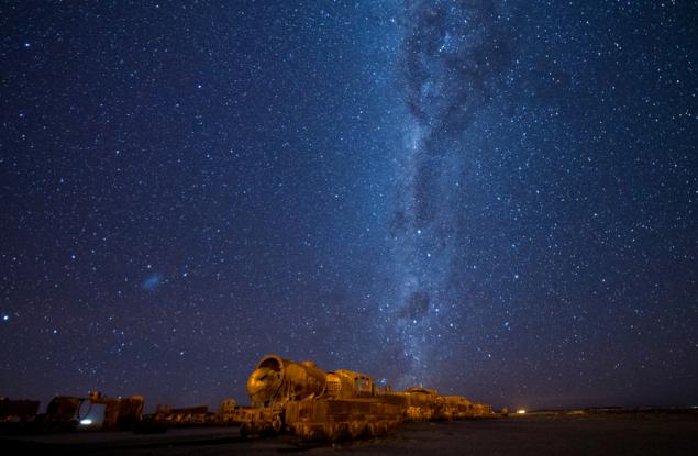 Постапокалиптични кадри от гробището за влакове в Боливия