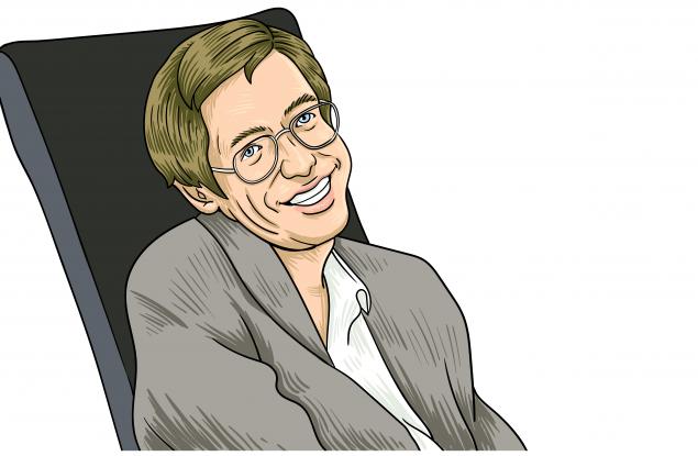 Стивън Хокинг за живота като компютърен вирус