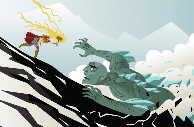 Митове за сътворението на света - скандинавският мит за ледения гигант