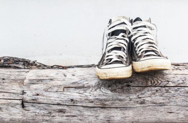 Не изхвърляйте старите гуменки! 