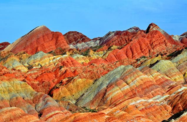 Многоцветните планини на Китай