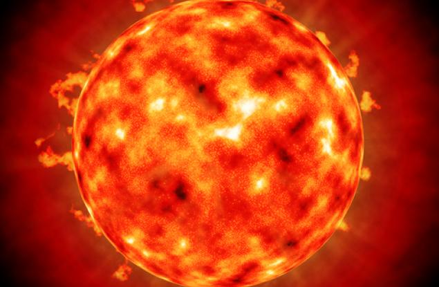 Видео представя невероятните магнитни арки на Слънцето