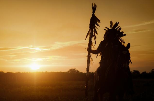 Виц: Индианец в Ню Йорк