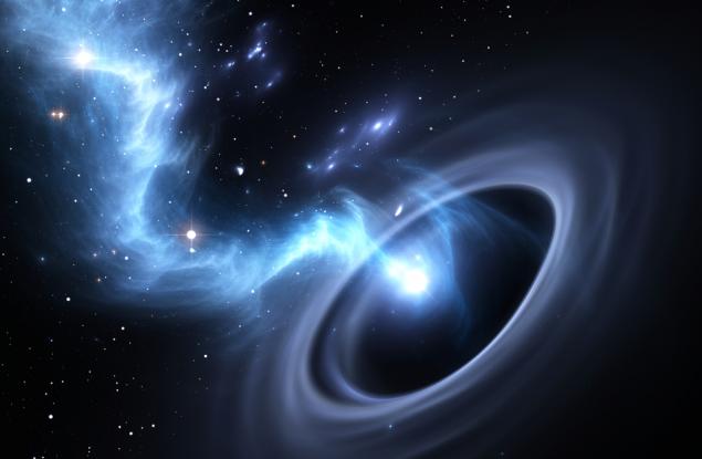 НАСА за първи път наблюдава нещо, което излиза от черна дупка