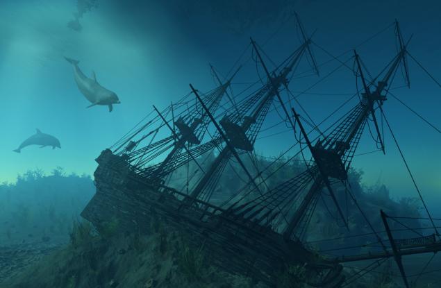 В Балтийско море откриха потънал старинен кораб, натоварен с бутилки с непозната течност