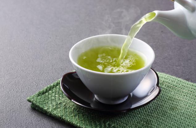 Виц: Диета със зелен чай
