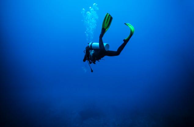 Този гмуркач оцелява при среща с опасна акула и разполага с видео, за да го докаже