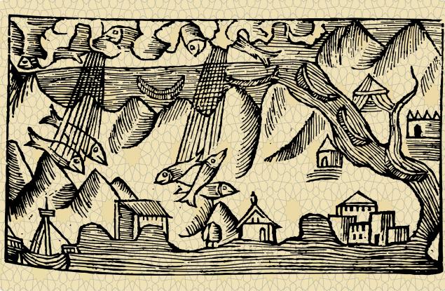 Риби падат от небето над Шотландия