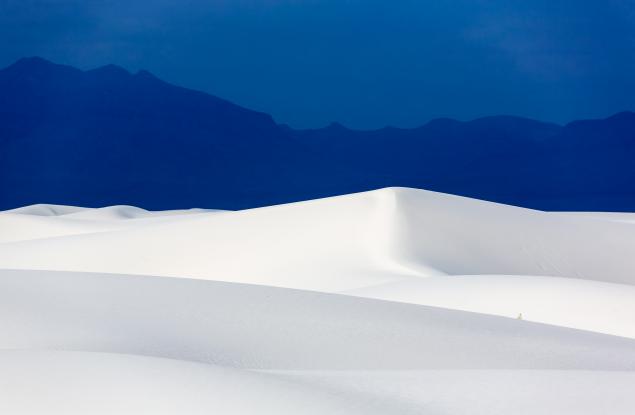 Магичната красота на снежнобелите пясъци на Ню Мексико