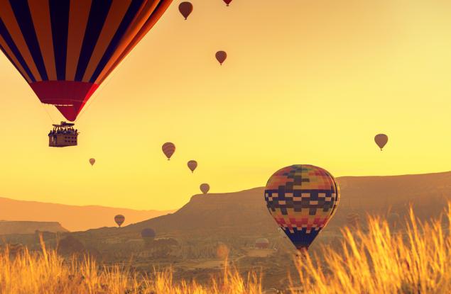 Спазвайте правилото на балона – освободете се от неща, за да можете да полетите