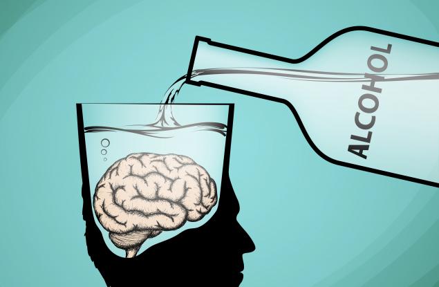 Алкохолът е свързан с мозъчни увреждания