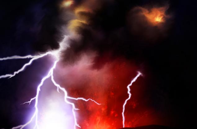 Вулканичната светкавица - какво е това?