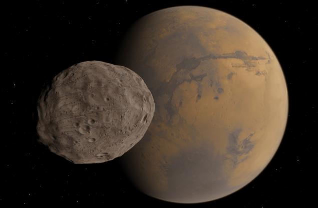  18 август 1877 г. - Асаф Хол открива естествения спътник на Марс Фобос 