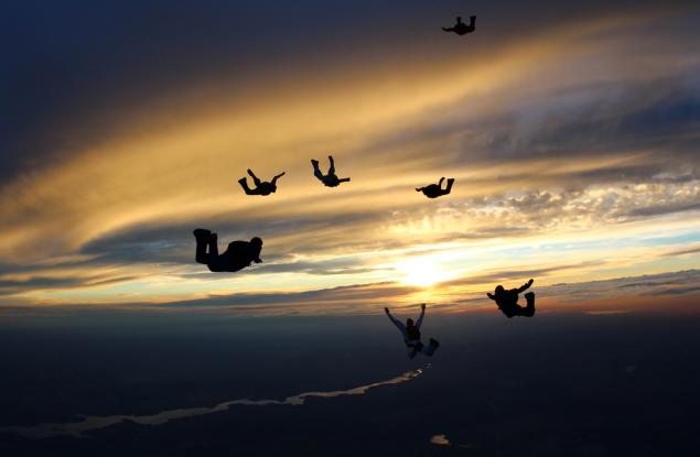 Видео: Скок от 4 км, заснет с Go Pro камера