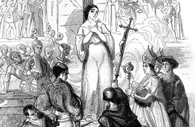 30 май 1431 г. - Жана д`Арк е изгорена на кладата