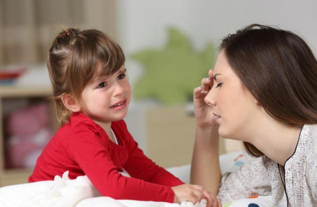 Не крийте сълзите си от детето