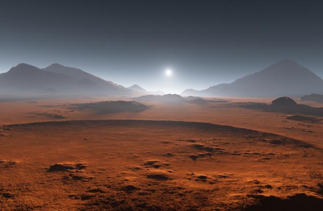 Слънчева буря удари Марс и предизвика невероятно сияние