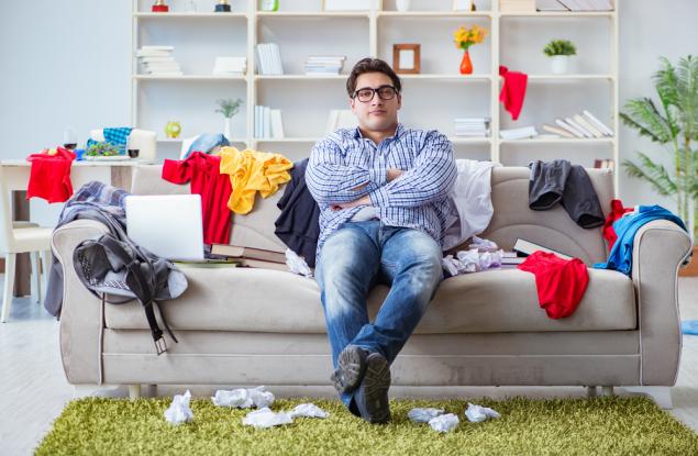 Разхвърляният дом разкрива някои психологически проблеми