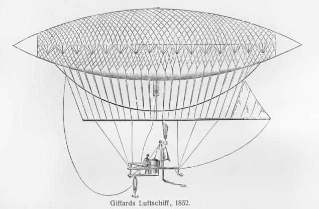  24 септември 1852 г. – Осъществен е първият полет с дирижабъл