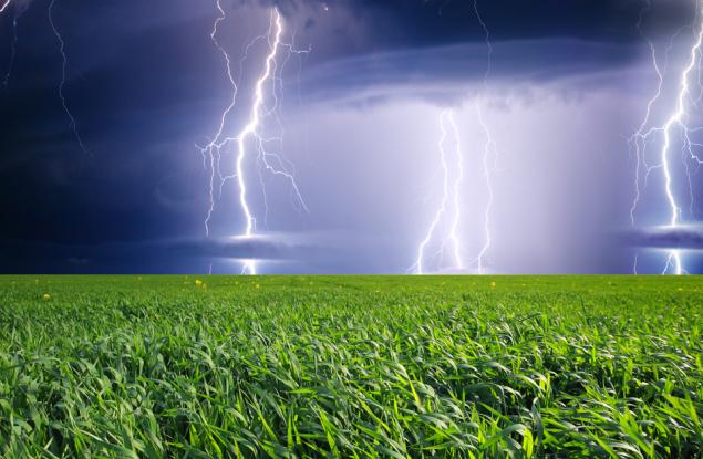 Най-опасните места при гръмотевична буря