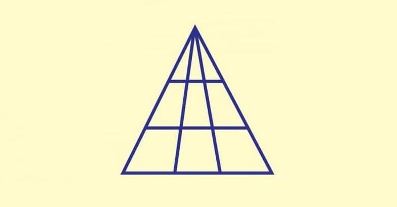 ТЕСТ: Колко триъгълника виждате на картинката?