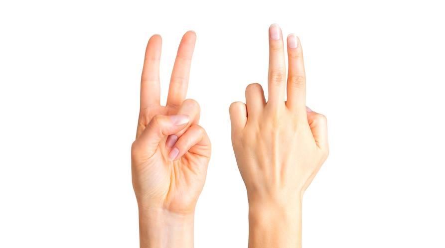 Сравнете дължината на показалеца и средния си пръст и разберете дали сте склонни към изневяра