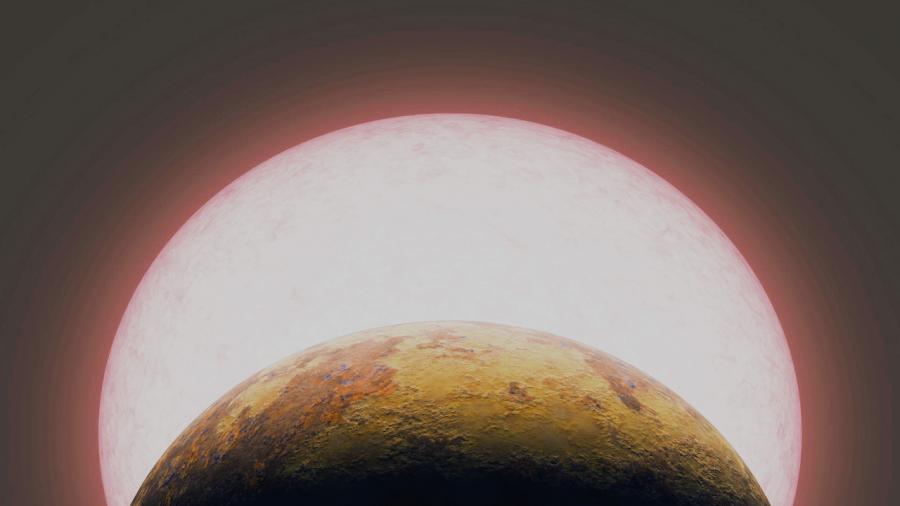 Гигантска екзопланета е една от най-масивните супер Земи, откривани някога