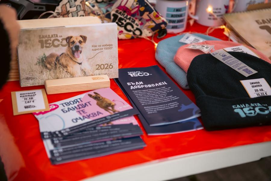 Кампанията „БезДОМен или ДОМашен? Ключът е в теб!“ гостува на Sofia Christmas Fest