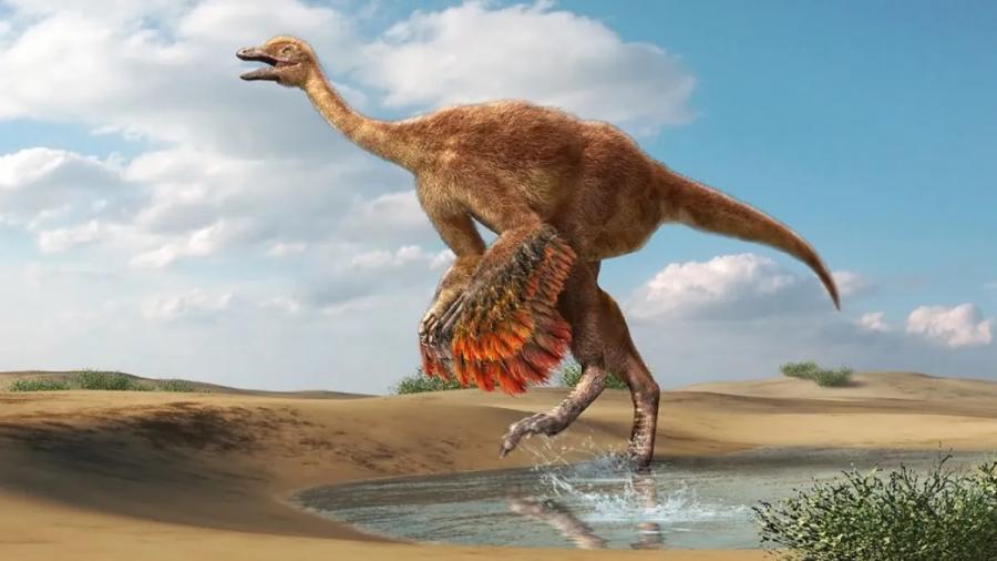 800-килограмов динозавър, подобен на щраус, е бродел из Мисисипи преди 85 млн. години