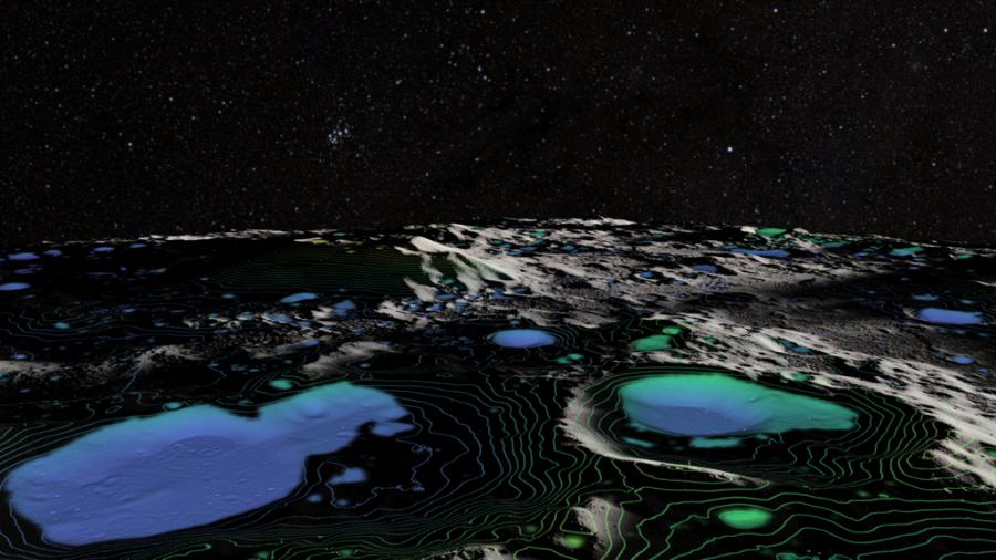 Учени откриха първото недвусмислено доказателство за вода на Луната