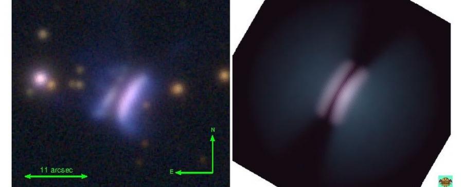 Странният обект, известен като Сандвича на Дракула, може да представлява нов вид новородена звезда