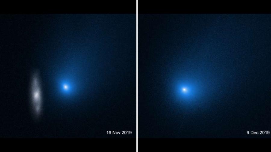 “Хъбъл“ засне междузвездната комета Борисов по пътя ѝ край Слънцето