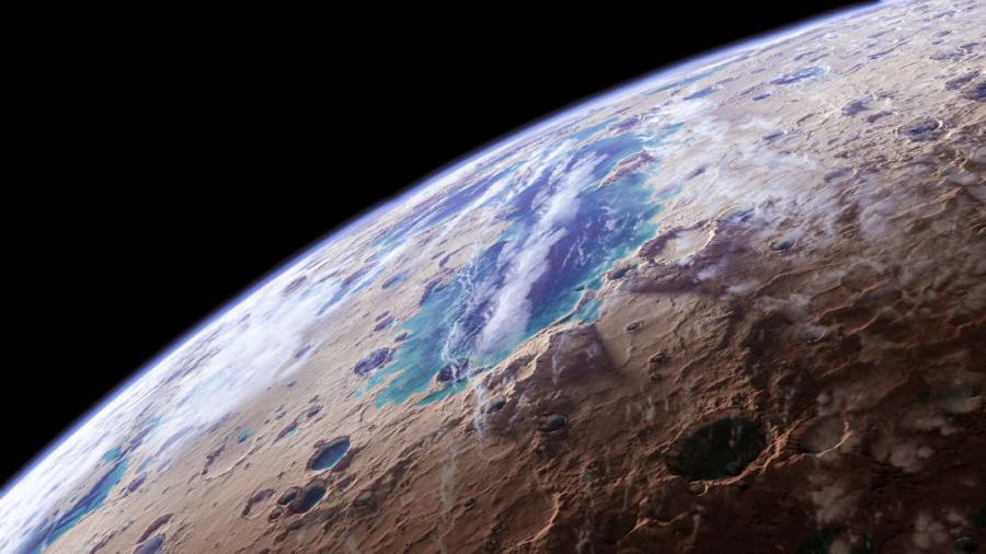 Ето как са изглеждали древните реки на Марс