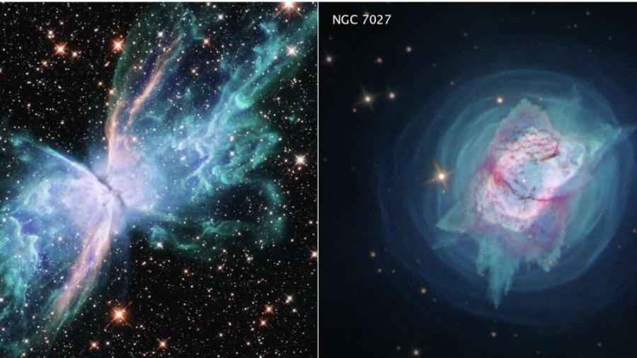 “Хъбъл“ направи нови впечатляващи снимки на две планетарни мъглявини
