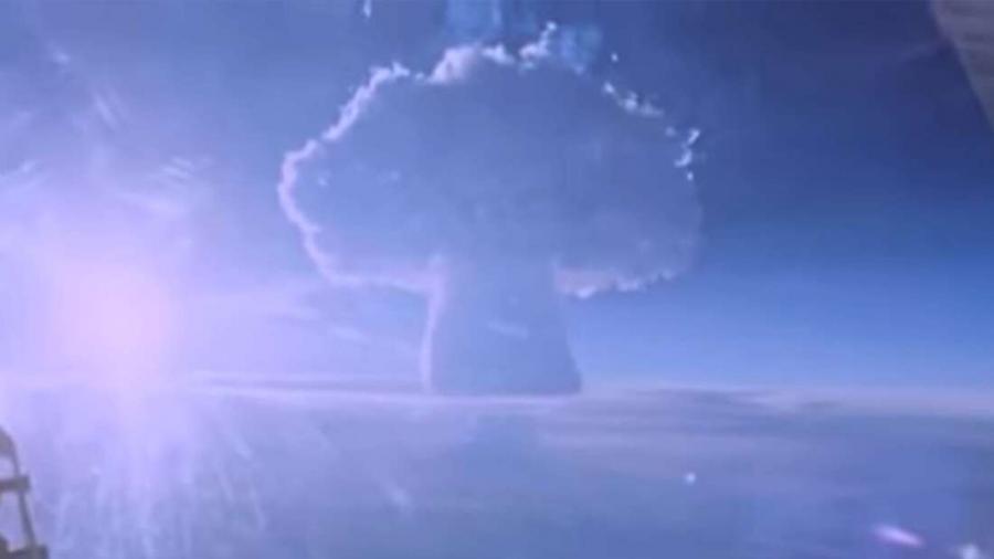 Нови кадри показват експлозията най-мощното ядрено оръжие, взривявано някога