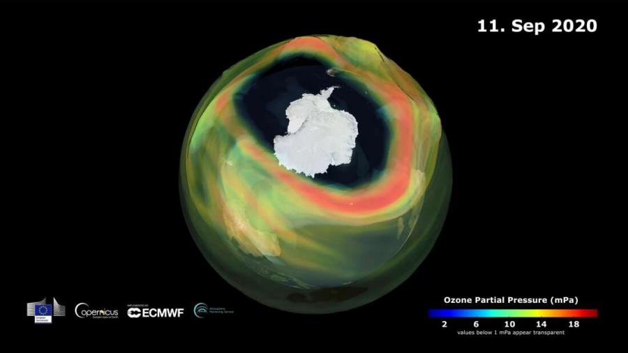 Озоновата дупка над Антарктика е с най-големи размери за последното десетилетие