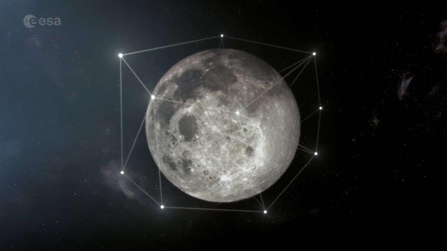 ЕКА планира съзвездие от сателити около Луната