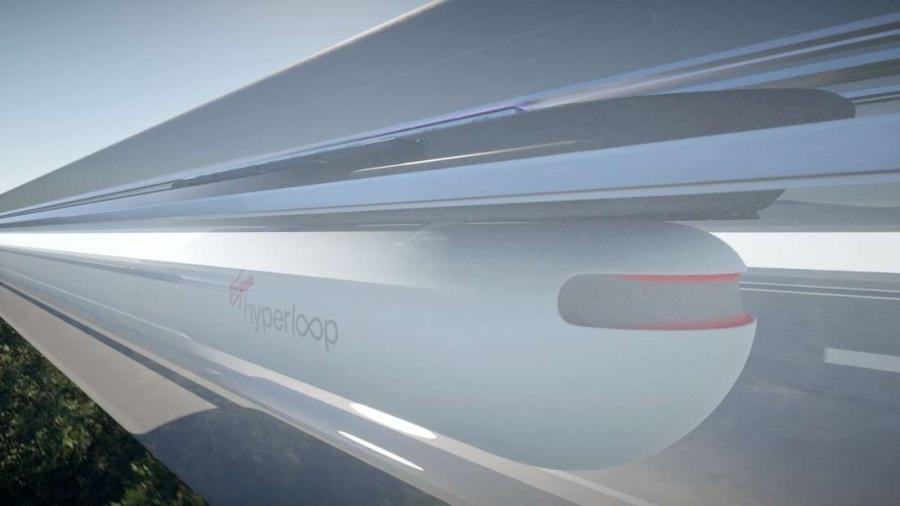 Virgin Hyperloop демонстрира нов футуристичен дизайн на своите високоскоростни левитиращи кабинки