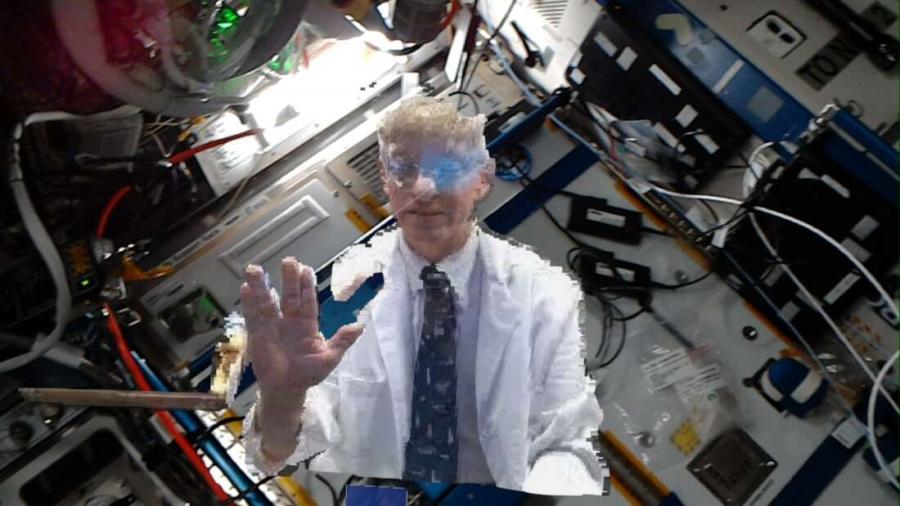NASA изпрати холограма на лекар до Международната космическа станция
